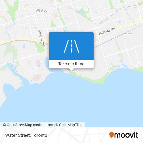 Water Street map