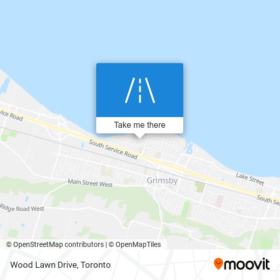 Wood Lawn Drive map