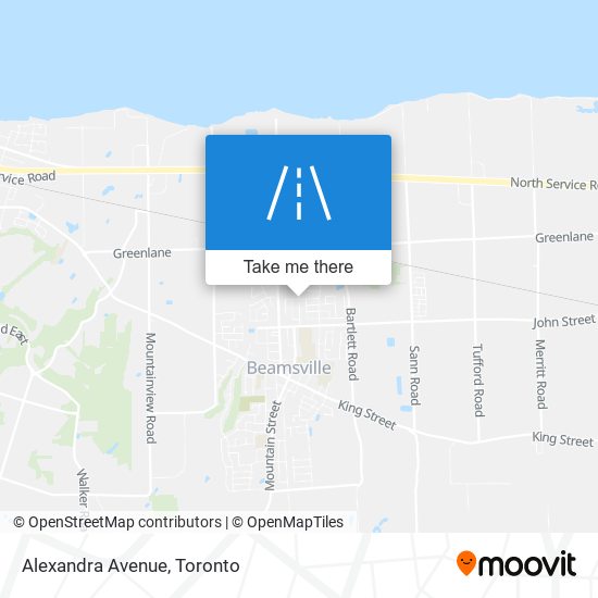 Alexandra Avenue map