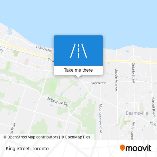 King Street map