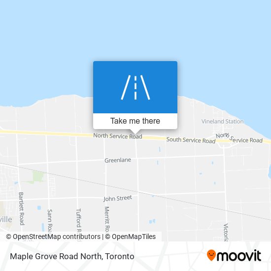Maple Grove Road North map