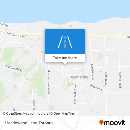 Meadowood Lane map