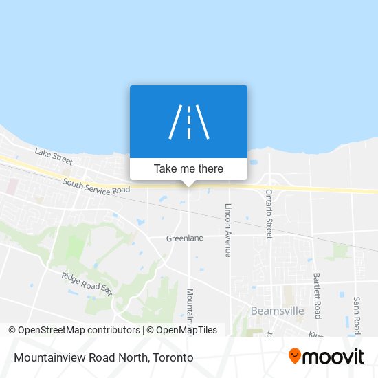 Mountainview Road North map