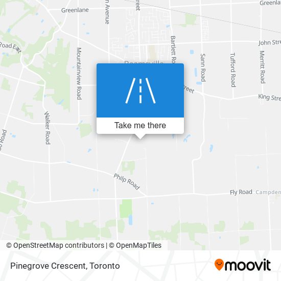 Pinegrove Crescent plan