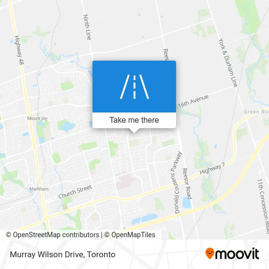 Murray Wilson Drive map