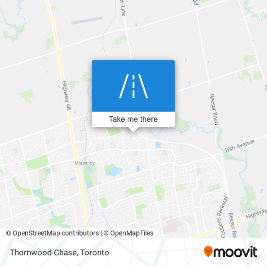 Thornwood Chase map