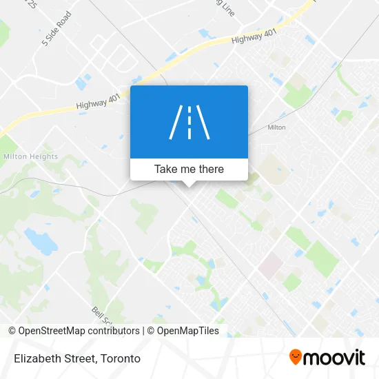 Elizabeth Street plan