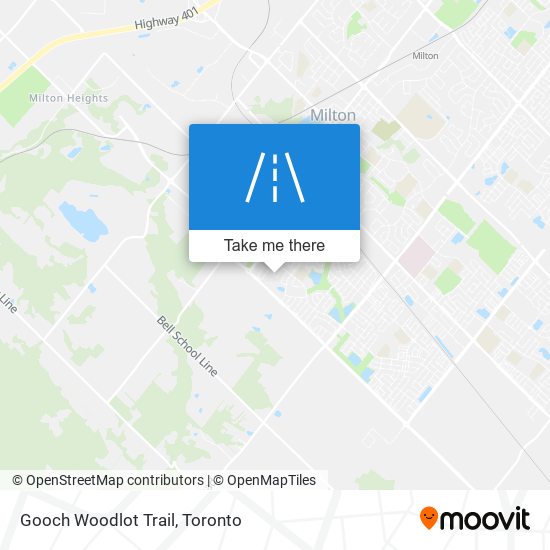 Gooch Woodlot Trail plan