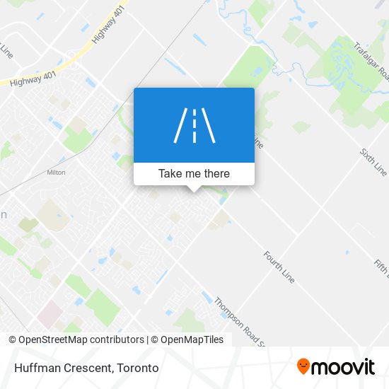 Huffman Crescent map