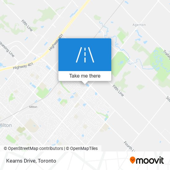 Kearns Drive map