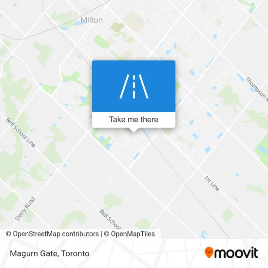 Magurn Gate map