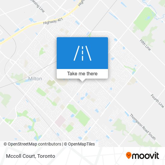 Mccoll Court plan