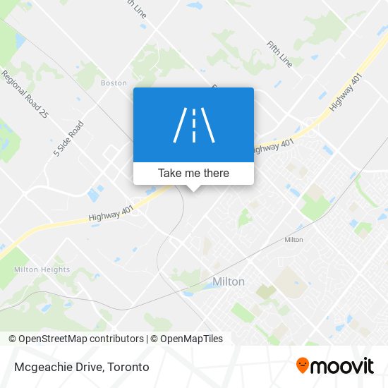 Mcgeachie Drive plan