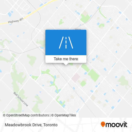 Meadowbrook Drive map