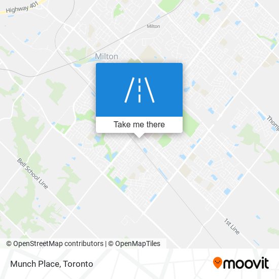 Munch Place map