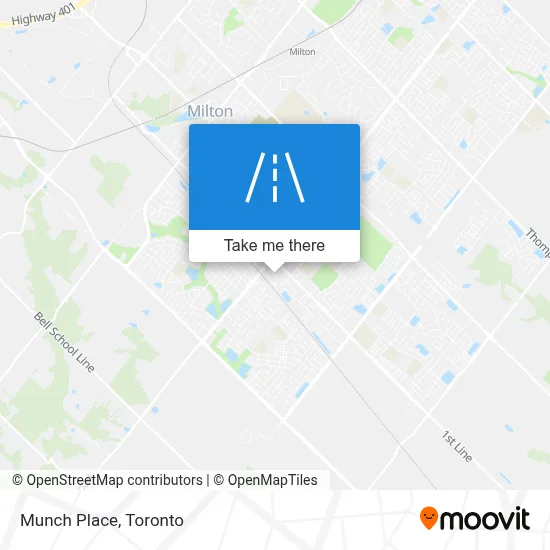 Munch Place map
