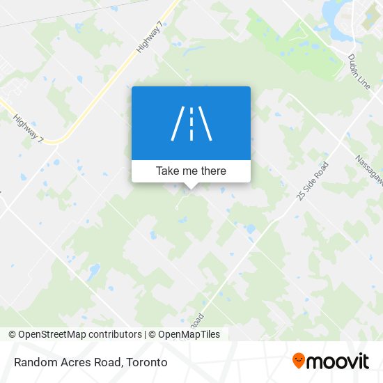 Random Acres Road plan