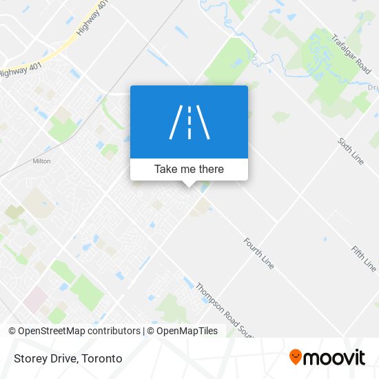 Storey Drive map