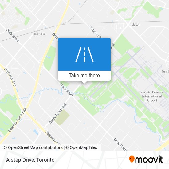 Alstep Drive map