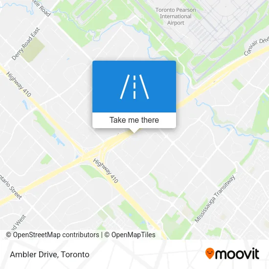 Ambler Drive map