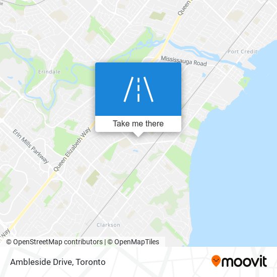 Ambleside Drive map