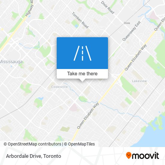 Arbordale Drive map