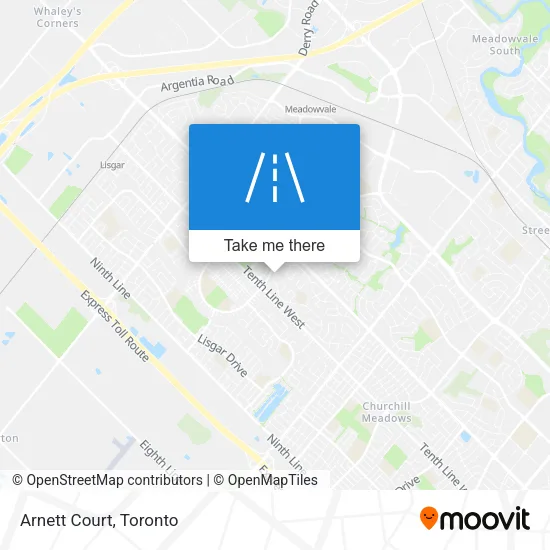 Arnett Court map