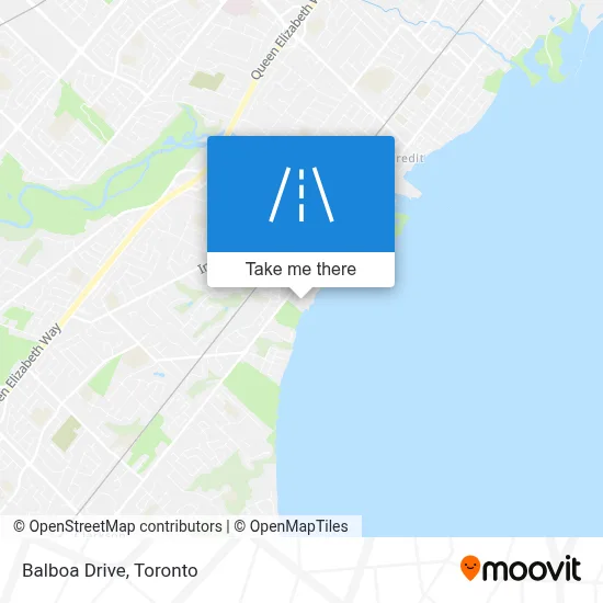 Balboa Drive map