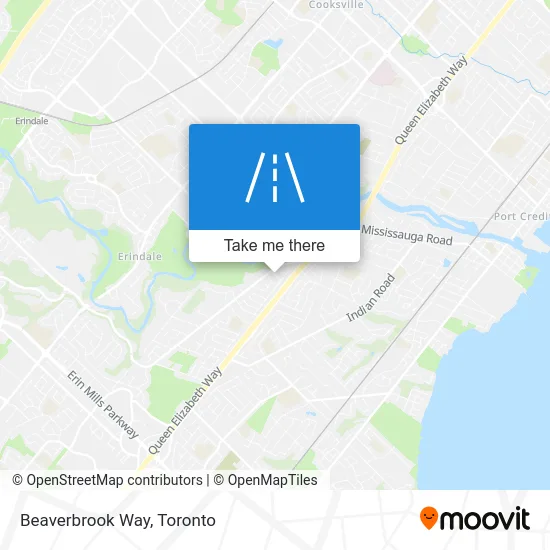 Beaverbrook Way map