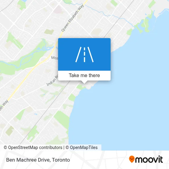 Ben Machree Drive map