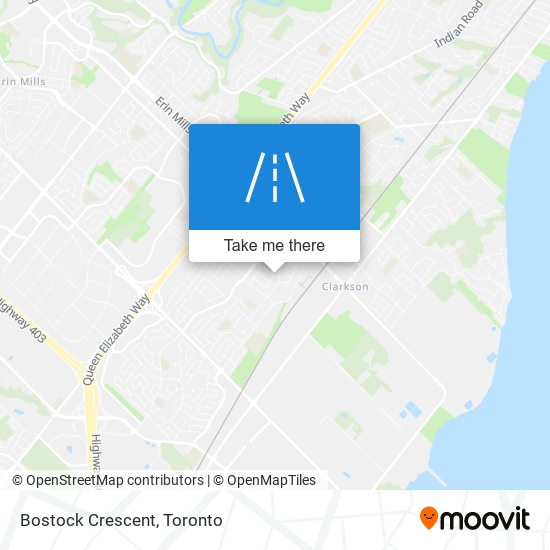 Bostock Crescent map