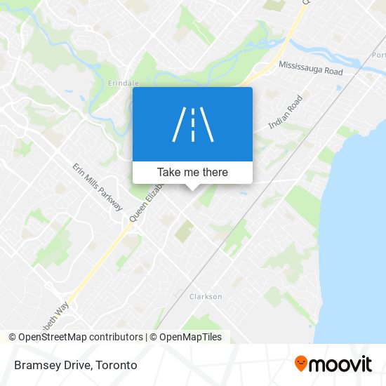 Bramsey Drive map