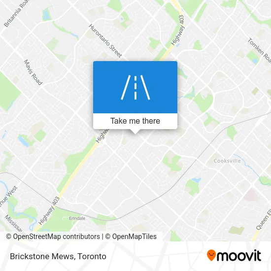 Brickstone Mews map