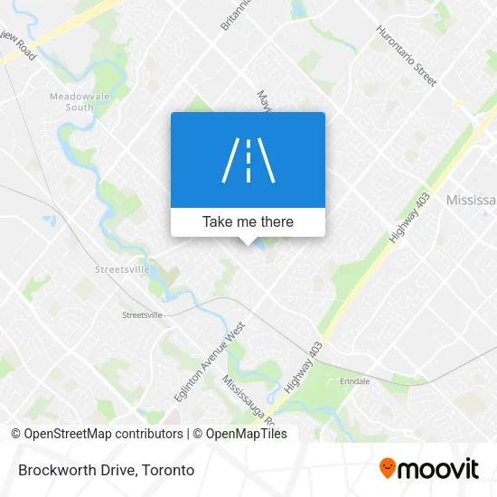 Brockworth Drive map