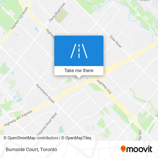 Burnside Court map