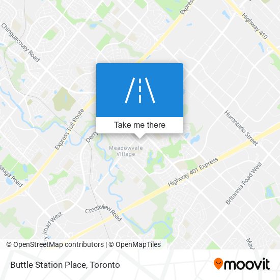 Buttle Station Place map