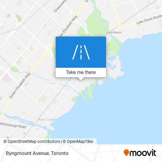 Byngmount Avenue map