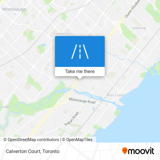 Calverton Court map