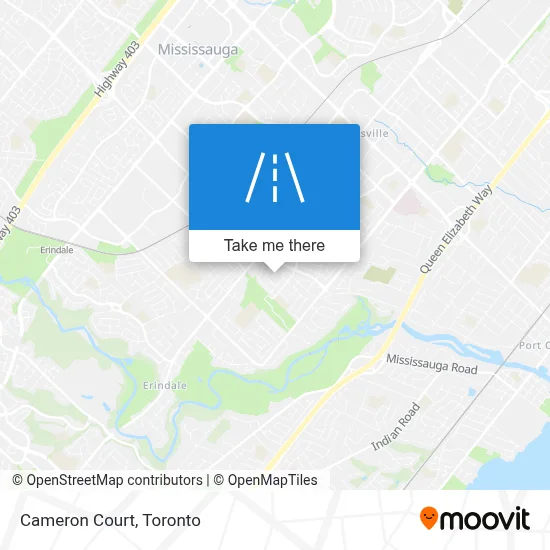 Cameron Court map