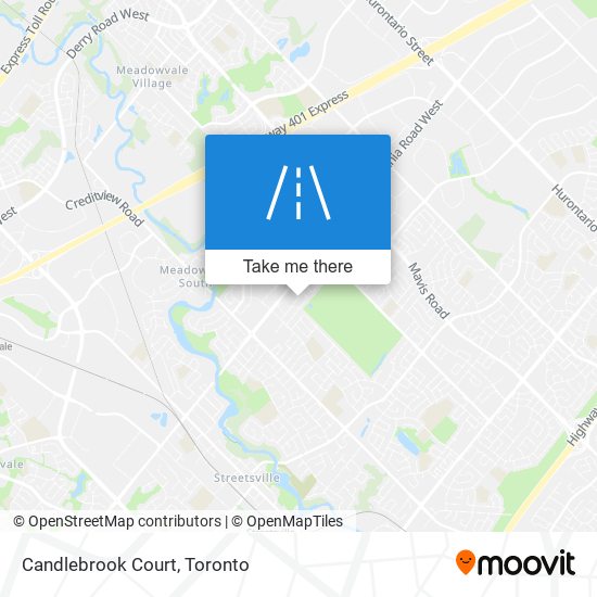 Candlebrook Court map