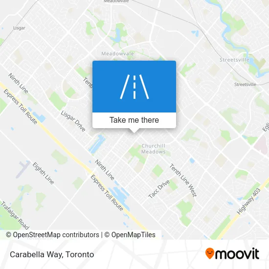 Carabella Way map