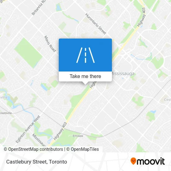 Castlebury Street map