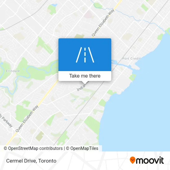 Cermel Drive map