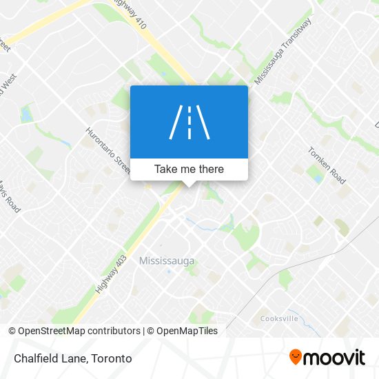 Chalfield Lane map