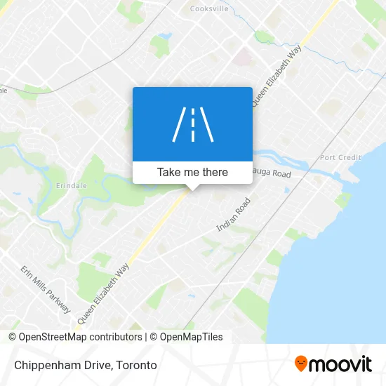 Chippenham Drive map