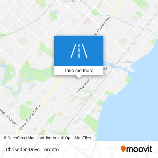 Chriseden Drive map