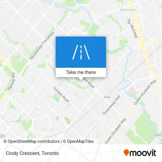 Cindy Crescent map
