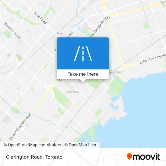 Clarington Road map