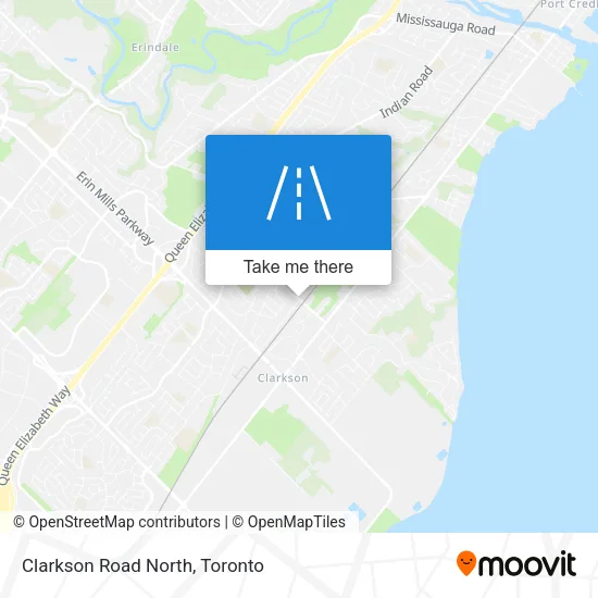 Clarkson Road North map