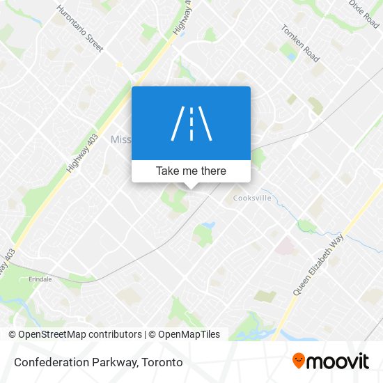 Confederation Parkway map